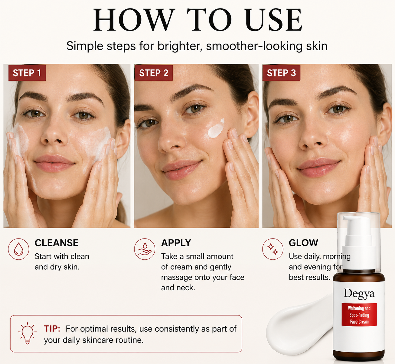 🏆Reveal Your Natural Glow Brighten the Look of Skin. Fade the Appearance of Dark Spots