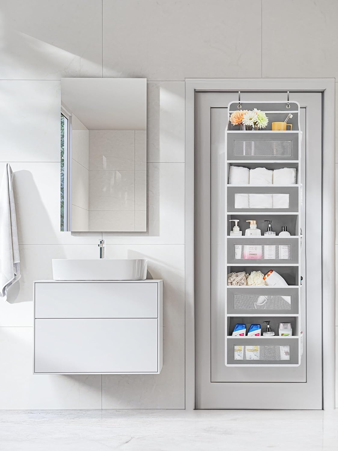 5-Shelf Over-the-Door Storage Organizer