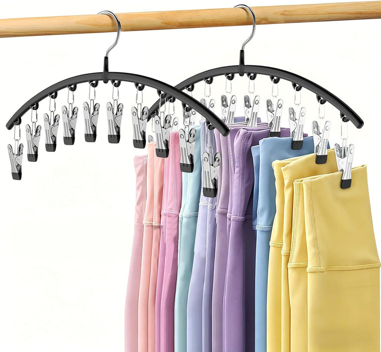 2-Pack Metal Legging Organizer Hangers