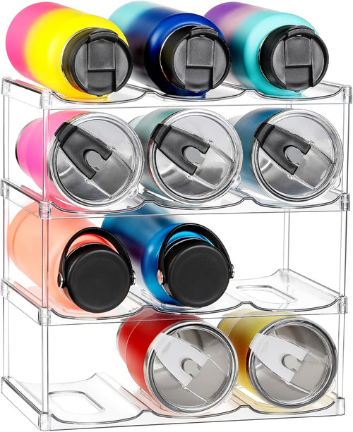 4-Tier Stackable Water Bottle Organizer - product photograph 1