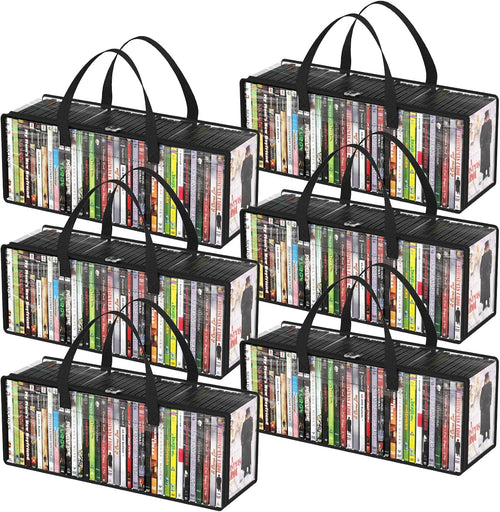 DVD and Media Storage Bags - 6 Pack - product photograph 1