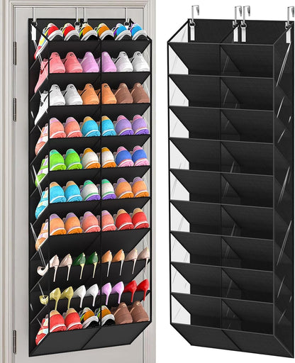 10-Tier Over-the-Door Shoe Organizer - product photograph 1